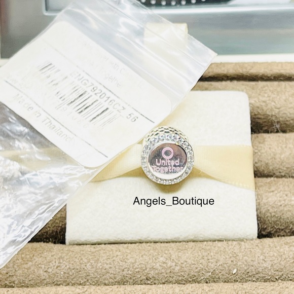 New Pandora Exclusive HTF United Together, Stronger Than Ever Charm - Picture 7 of 8